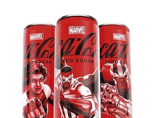 Limitovan edice Coca-Cola x Marvel