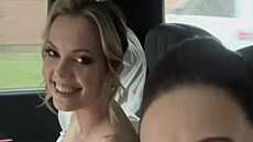 Markéta Poulí�ková a Lucie Bílá s partnery