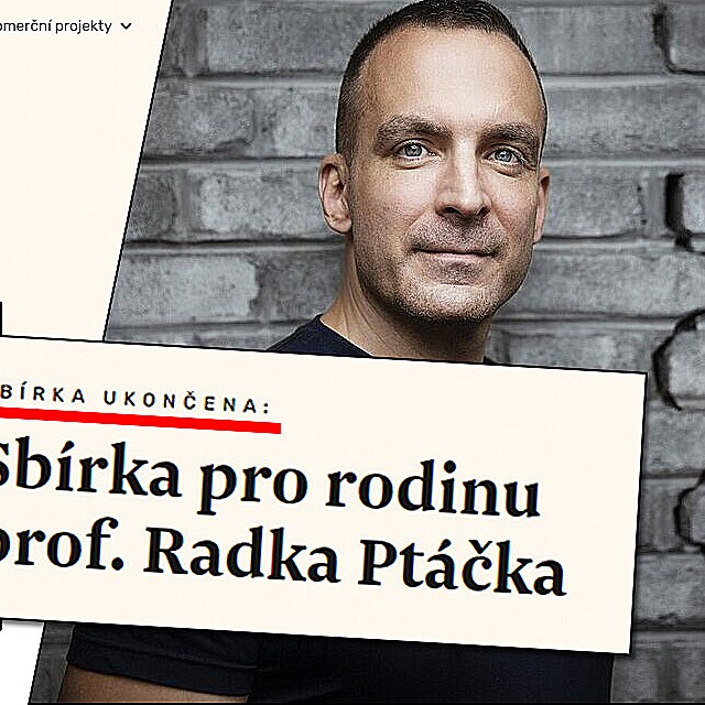 Donio pedasn ukonilo sbrku pro vdovu a dti profesora Ptka na dost...