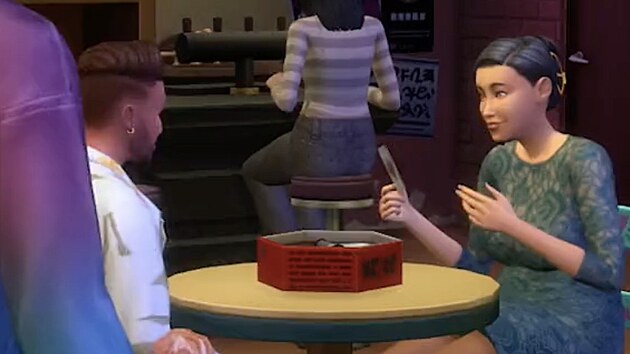 Hra The Sims 4 simuluje i randn a vztahy.