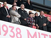 VIP tribuna b�hem derby Slavia vs Sparta.