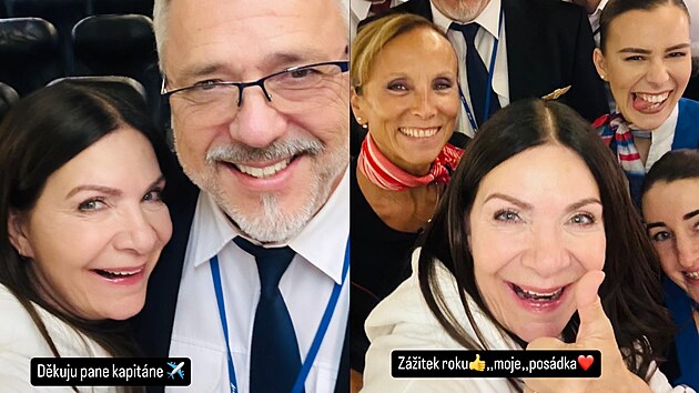 Anna K. let�la úpln� prázdným letadlem