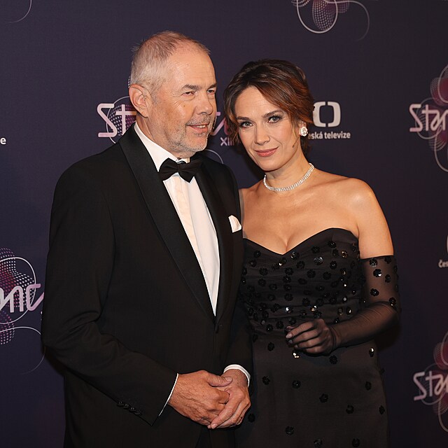 Tereza Kostkov� a Marek Eben