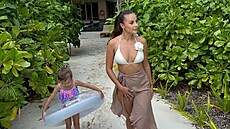 Monika Bagárová si uívá v ráji na Maledivách,