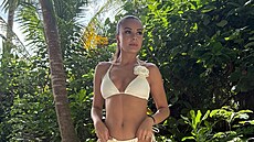 Monika Bagárová si uívá v ráji na Maledivách.