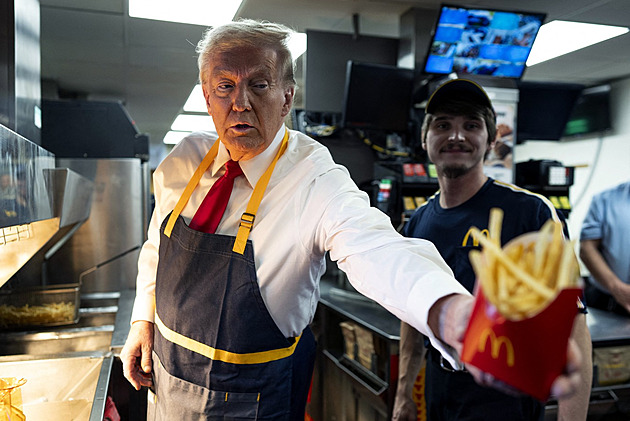 Jak vypadá Trumpovo menu v McDonald’s? Big Mac, Filet O Fish a hranolky