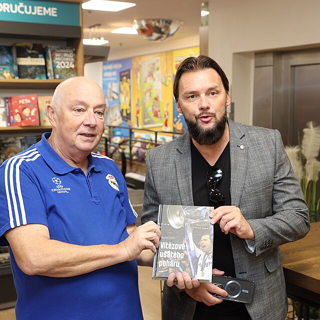 Marek Jankulovski s Karlem Feltem