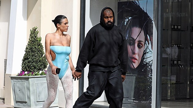 Bianca Censori a Kanye West