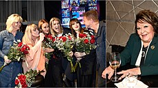 Kalendá� Chantal Poullain pok�tila první dáma Eva Pavlová a s ní i �ada...