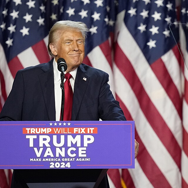 Donald Trum bude 47. prezidentem USA.