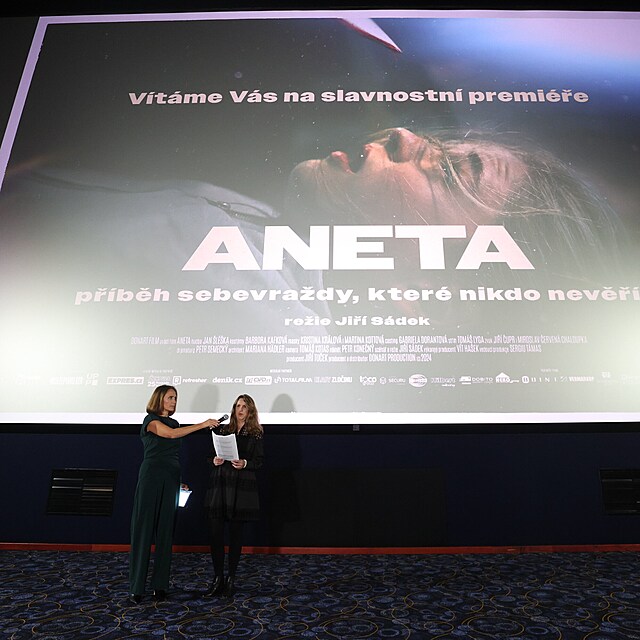 Slavnostn� premi�ra filmu Aneta 