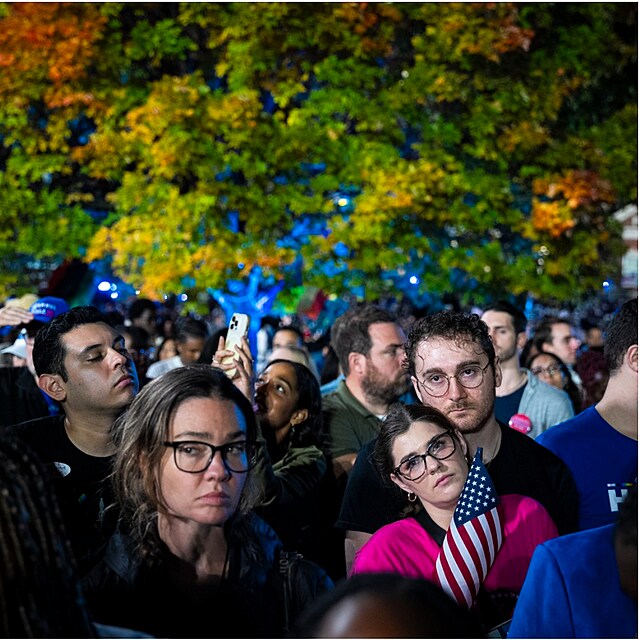 Ve tbu Donalda Trumpa panuje vt optimismus ne u Kamaly Harris.