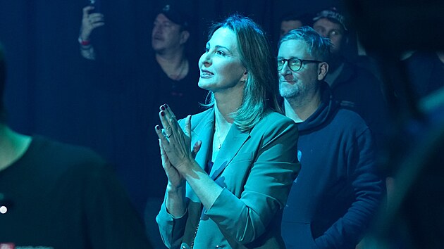 Ivana Gottov na koncert na poest Karla Gotta