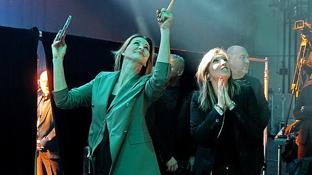 Ivana Gottov na koncert na poest Karla Gotta
