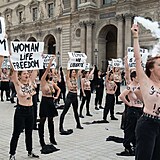 Demonstrace hnut� Femen