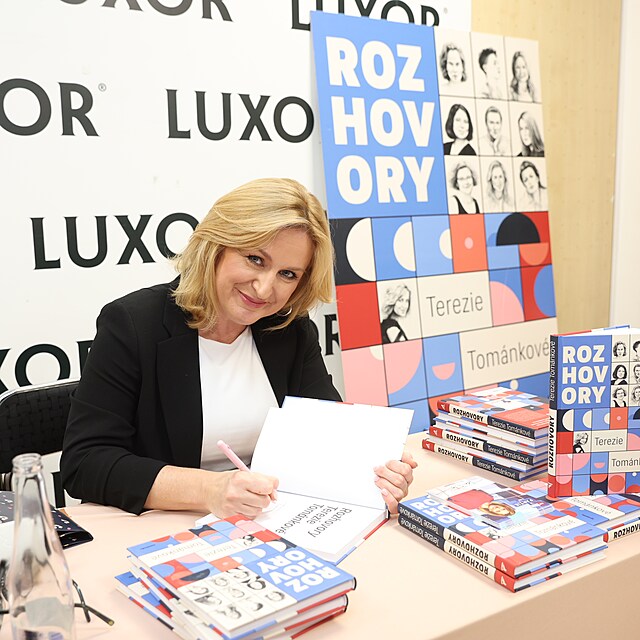 K�est knihy Rozhovory Terezie Tom�nkov�
