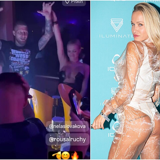 Nela Slov�kov� a z�pasn�k Oktagonu Radek Rou�al? V Brn� m� b�t jejich vztah...