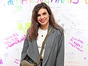 Hereka Denisa Pfauserová na veírku.