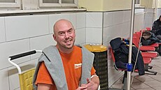 Lá�a Hru�ka v nemocnici