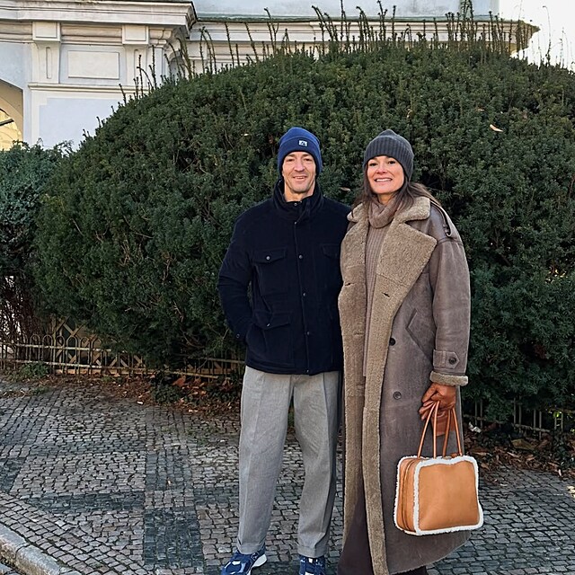 Alena �eredov� tr�v� V�noce v Praze