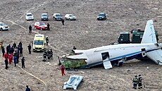 Na západ� Kazachstánu se z�ítilo letadlo. Na sociálních sítích se objevila...