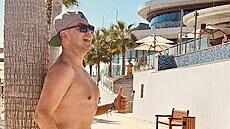 Lá�a Hru�ka relaxuje v Dubaji