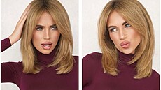 Natálie Ko�endová zm�nila vizá�.