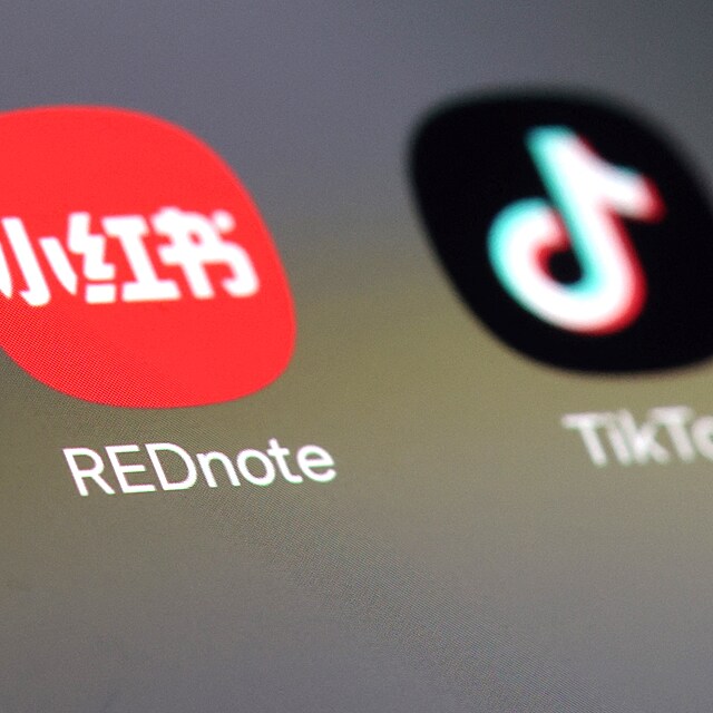 Aplikace RedNote a TikTok