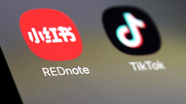 Aplikace RedNote a TikTok