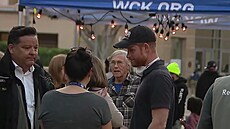 Princ Harry v centru pro uprchlíky