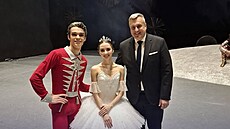 Slovenská delegace za�la i na legendárního Louská�ka.