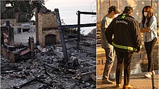 Po�áry v Kalifornii zachvátily i �tvrt�, kde �ijí celebrity. N�kterým z dom�...