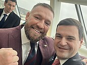 Petr Macinka s Conorem McGregorem
