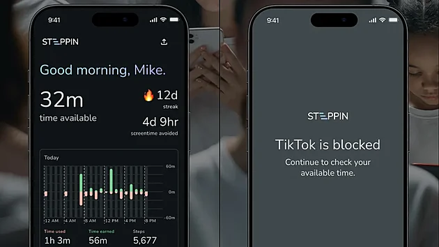 Aplikace Steppin