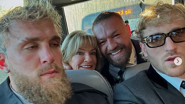 Logan a Jake Paul se setkali s Conorem McGregorem