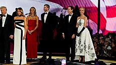 Trumpova rodina na poinaugura�ním plese