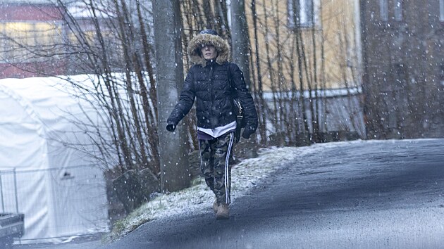 Shopaholicadel pev na ubytovn v Jablonci.