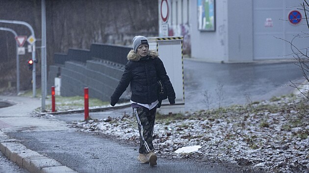 Shopaholicadel pev na ubytovn v Jablonci.