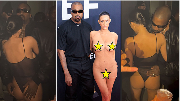 Kanye West a Bianca Censori