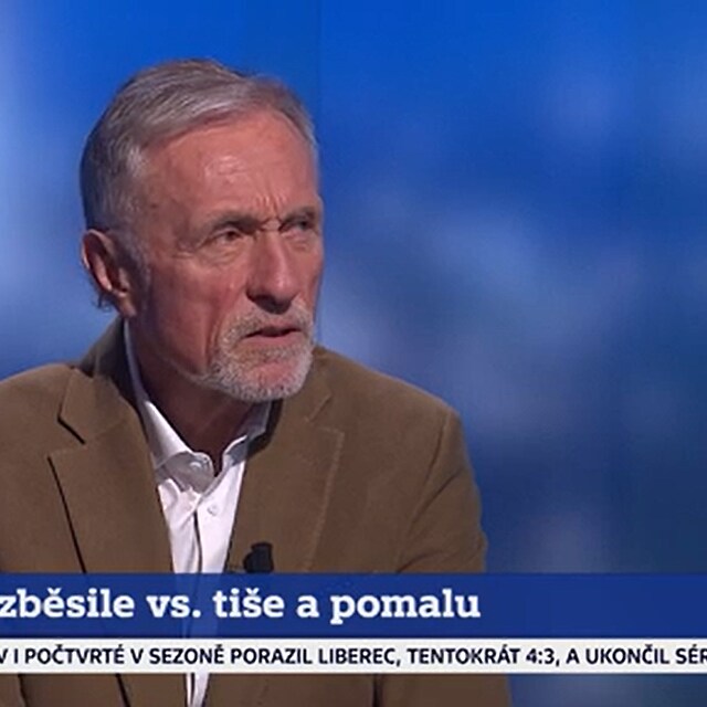Mirek Topolnek ve studiu