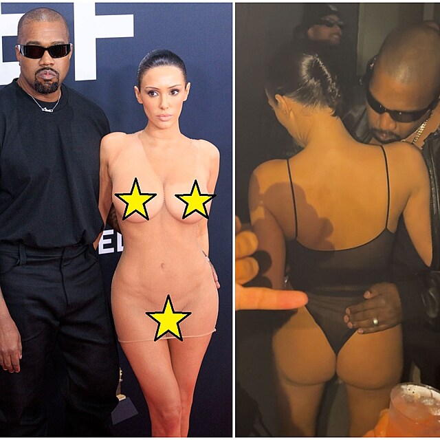 Kanye West a Bianca Censori