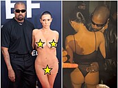 Kanye West a Bianca Censori