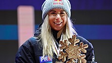 Ester Ledecká má bronz z mistrovství svta