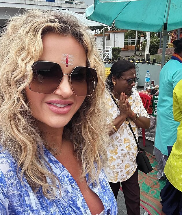 Monika Babi�ov� na dovolen�