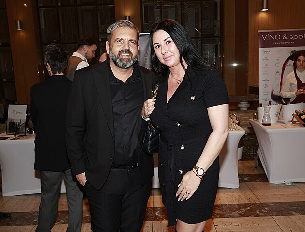 Radek Kaprek s manelkou Andreou