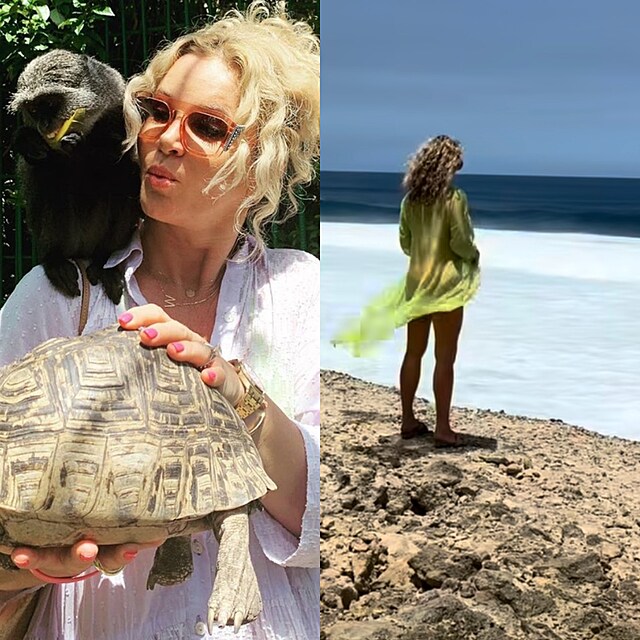 Monika Babi�ov� vyrazila na ostrov Mauricius