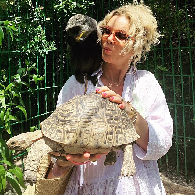 Monika Babi�ov� vyrazila na ostrov Mauricius