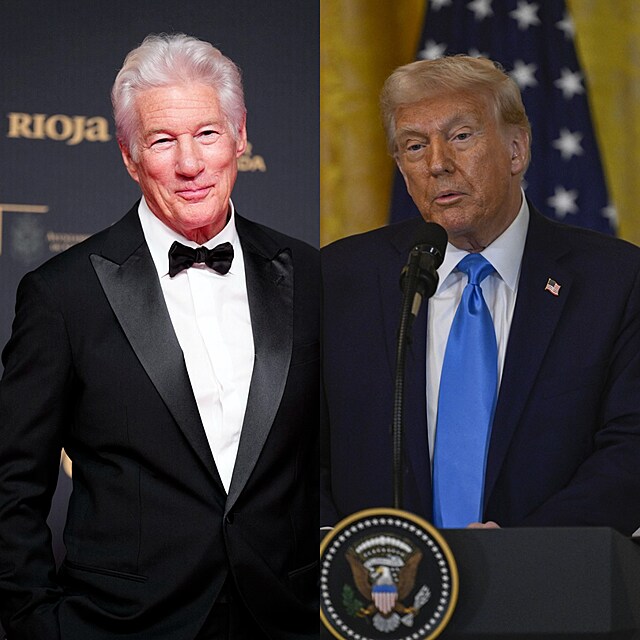 Richard Gere se pustil do Donalda Trumpa
