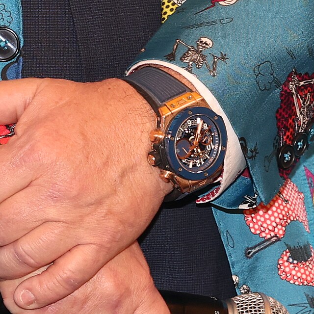 Michal David a jeho luxusn� hodinky za milion.