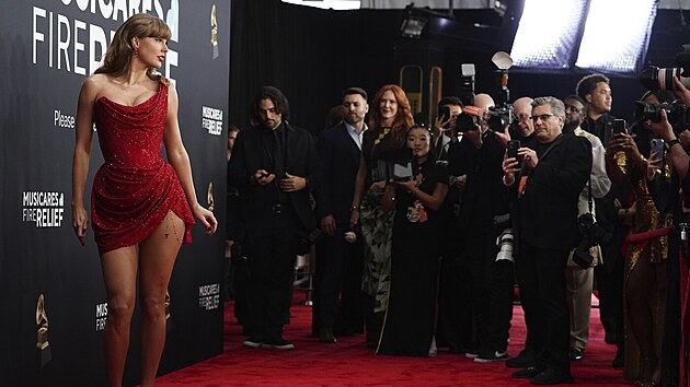 Taylor Swift na pedvn cen Grammy